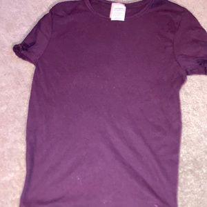 pink/victoria’s secret waffle edge top size xs